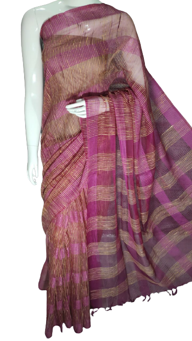 Orgenza jute ghicha saree SILK ZONE