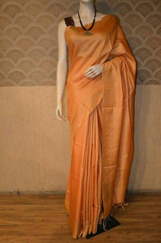 Tussar Munga Silk Saree silkzon.in