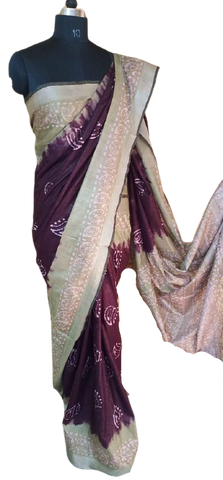 Batik print saree SILK ZONE