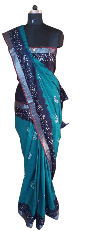 Batik print saree SILK ZONE
