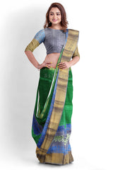 Pure Tussar Silk print saree