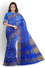 Pure Tussar Silk print saree