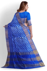 Pure Tussar Silk print saree