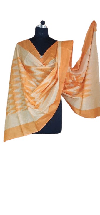 cotton ikkat dupatta silkzon.in