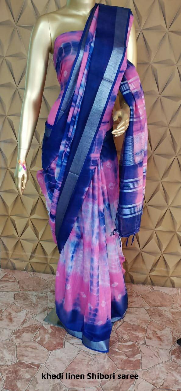 Pure Linen shabori silkzon.in