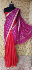 Soft silk swastik saree silkzon.in