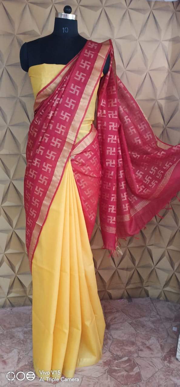 Swastik saree SILK ZONE