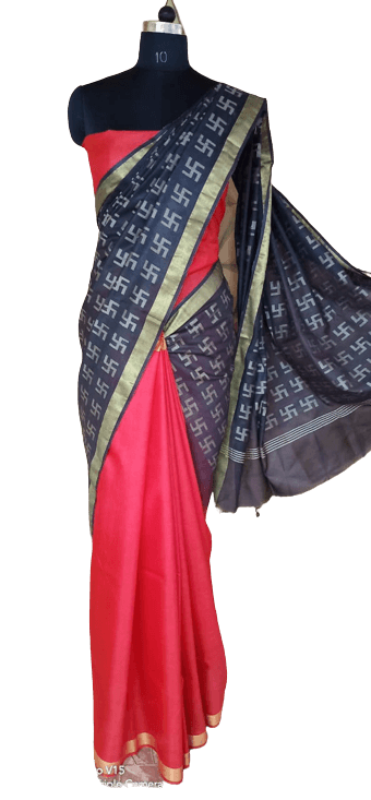 Swastik saree silkzon.in