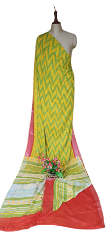 Khadhi linen saree samim