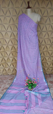 Khadhi linen saree samim