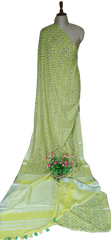Khadhi linen saree samim