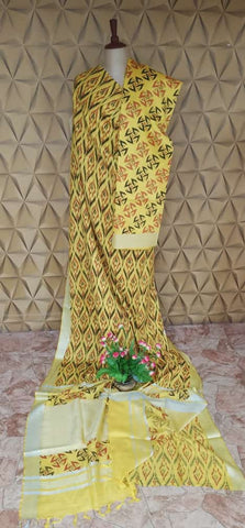 Khadhi linen saree samim