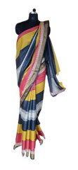 Pure Tussar Silk print saree