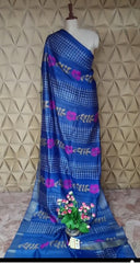 Pure Tussar Silk print saree