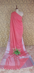 Pure linen saree SILK ZONE