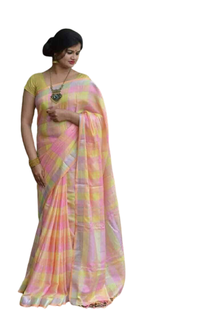 Linen Saree SILK ZONE