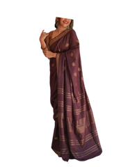 orgenza linen buta Saree silkzon