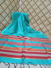 Tussar dupion silk saree SILK ZONE