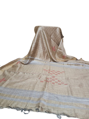 Tussar dupion silk Saree SILK ZONE