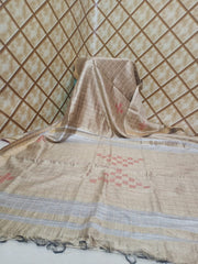 Tussar dupion silk Saree SILK ZONE