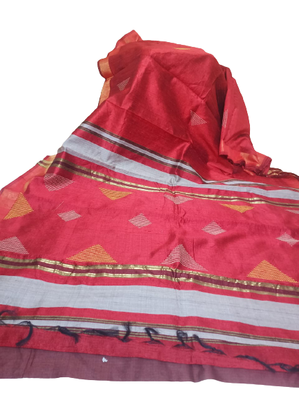 Tussar dupion silk Saree SILK ZONE