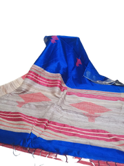 Tussar dupion silk saree SILK ZONE