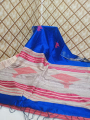 Tussar dupion silk saree SILK ZONE