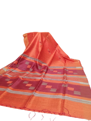 Tussar dupion silk saree SILK ZONE