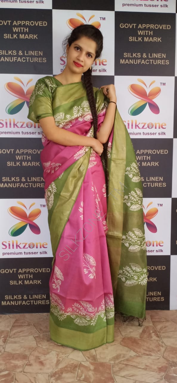 Organza model saree SILK ZONE