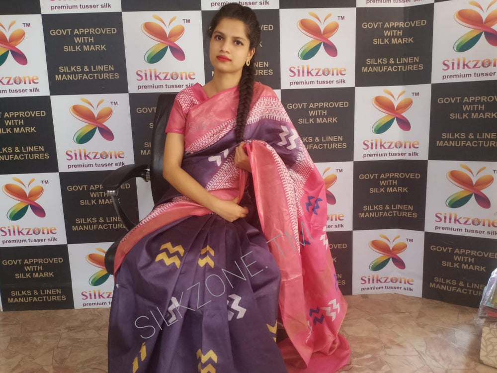 Organza model saree SILK ZONE