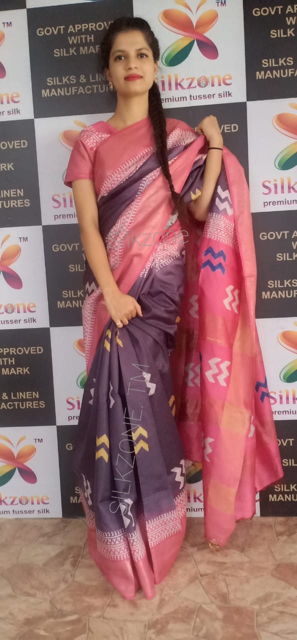 Organza model saree SILK ZONE