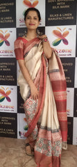 Tussar silk Saree SILK ZONE