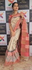 Tussar silk Saree SILK ZONE