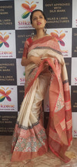 Tussar silk Saree SILK ZONE