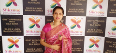 Pure Tussar Silk print saree