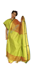 Tissue linen plane saree SILK ZONE