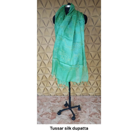 Tussar silk dupatta SILK ZONE