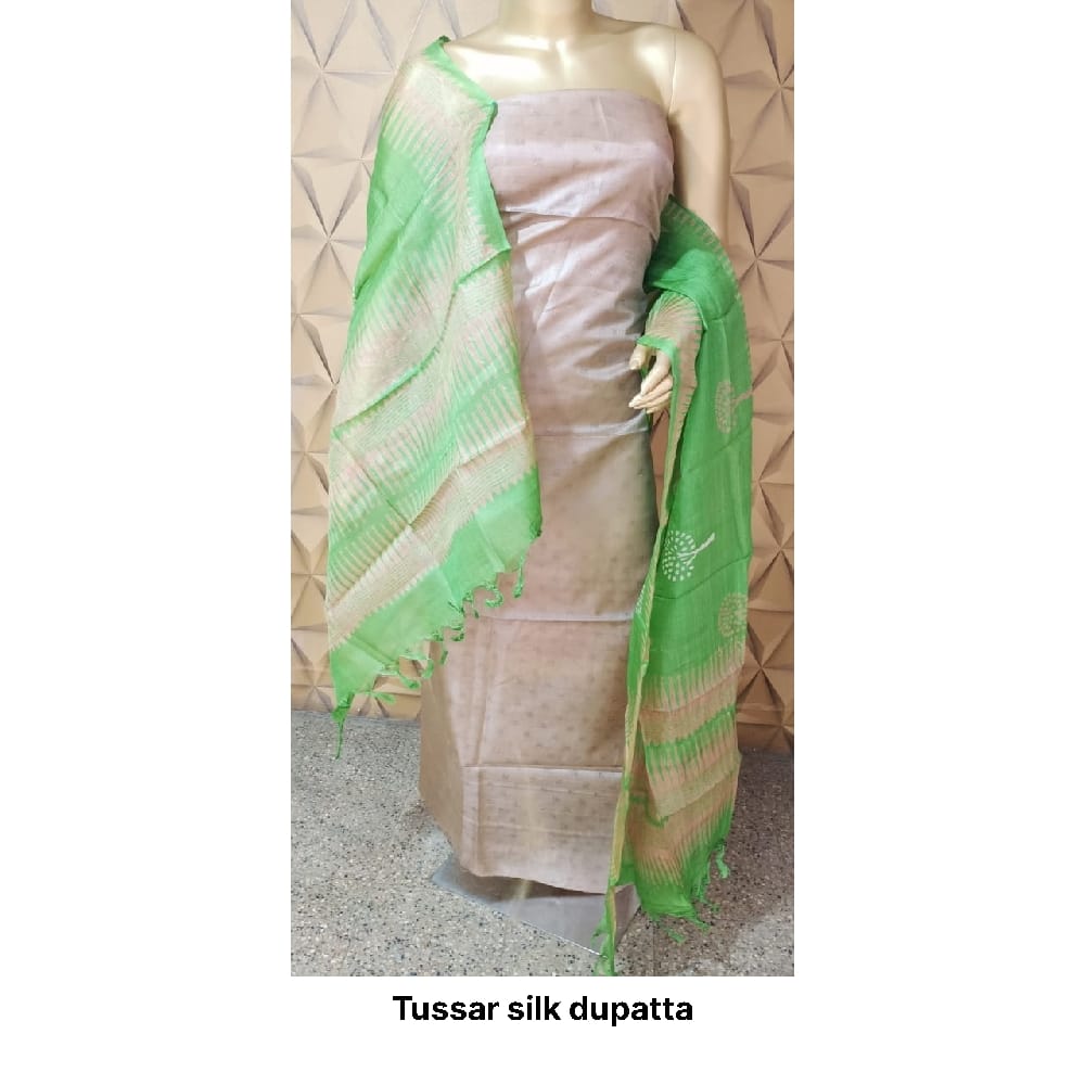 Tussar silk dupatta SILK ZONE