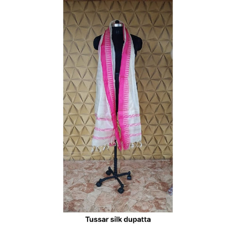 Tussar silk dupatta SILK ZONE