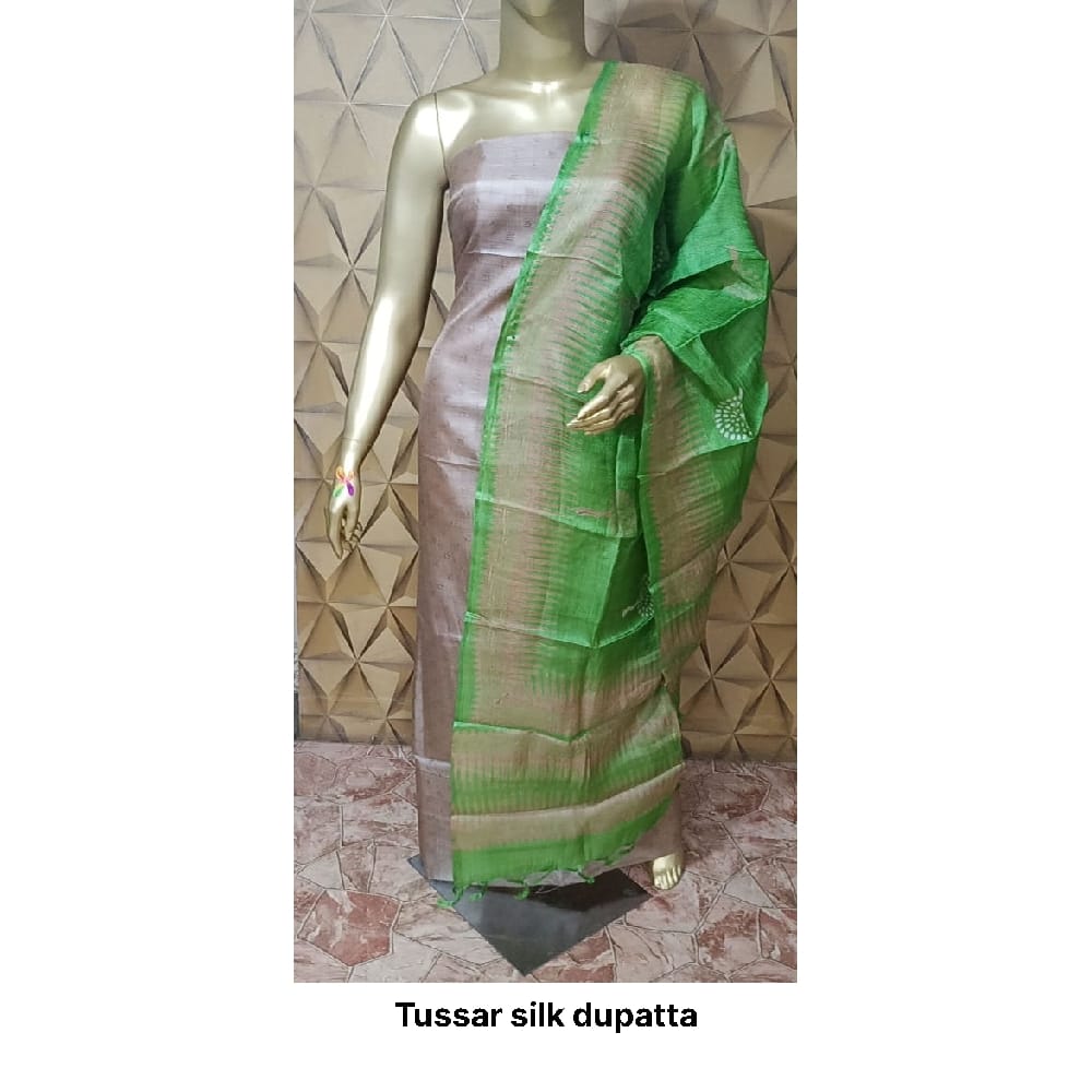 Tussar silk dupatta SILK ZONE