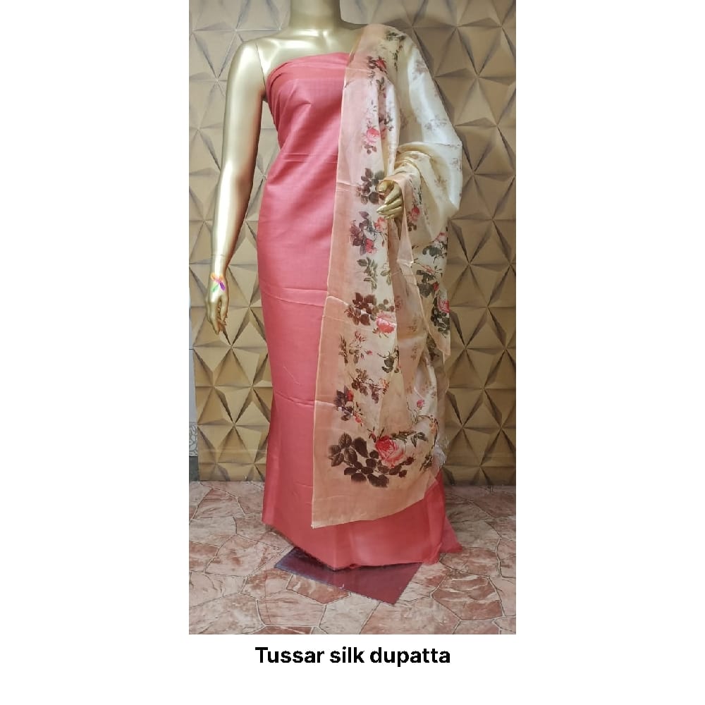 Tussar silk dupatta SILK ZONE