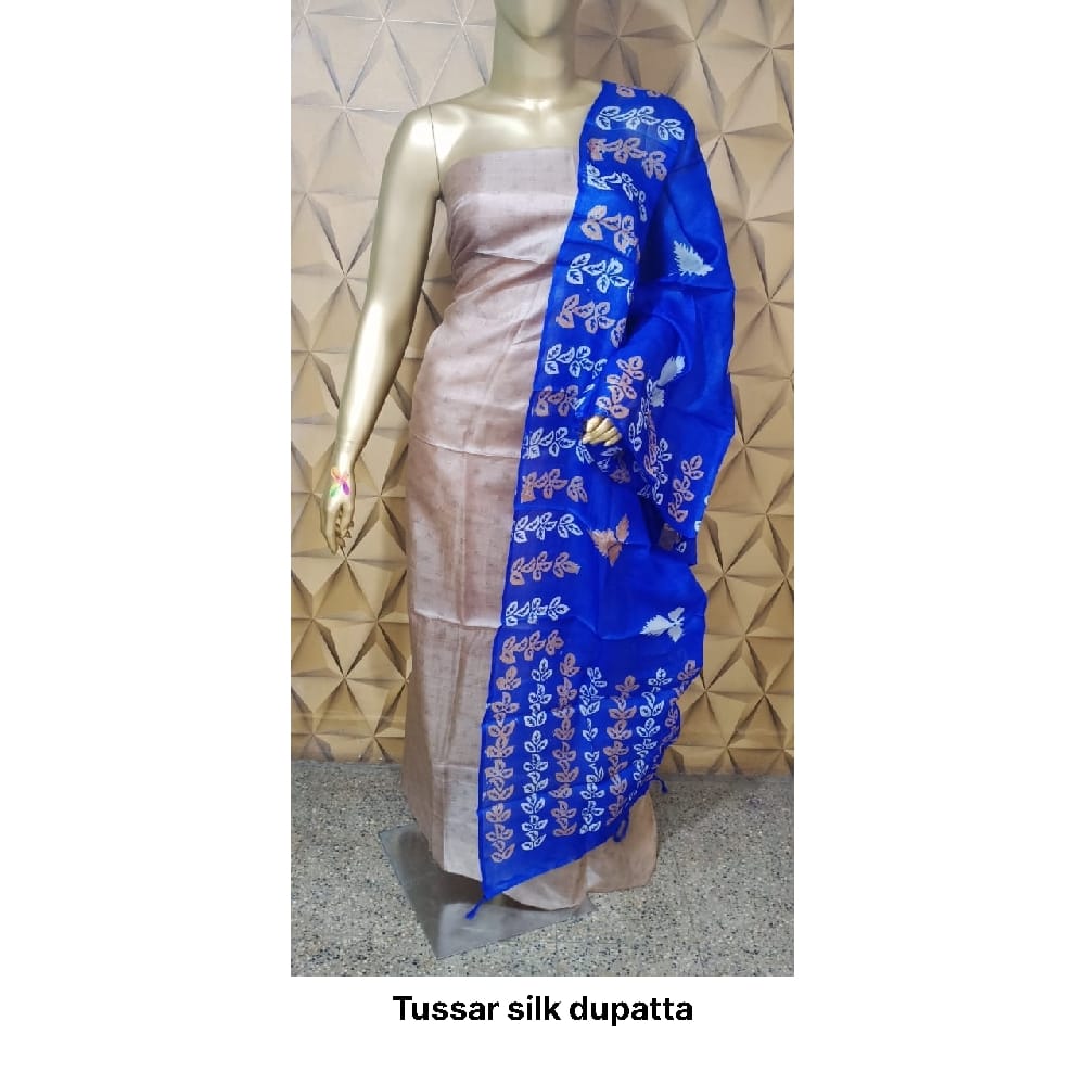 Tussar silk dupatta SILK ZONE