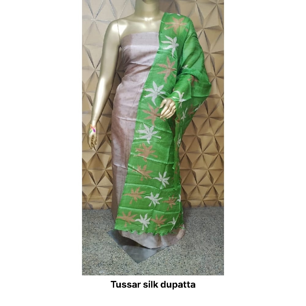 Tussar silk dupatta SILK ZONE