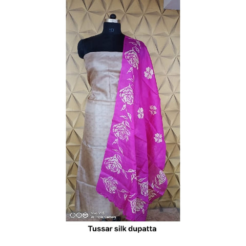 Tussar silk dupatta SILK ZONE