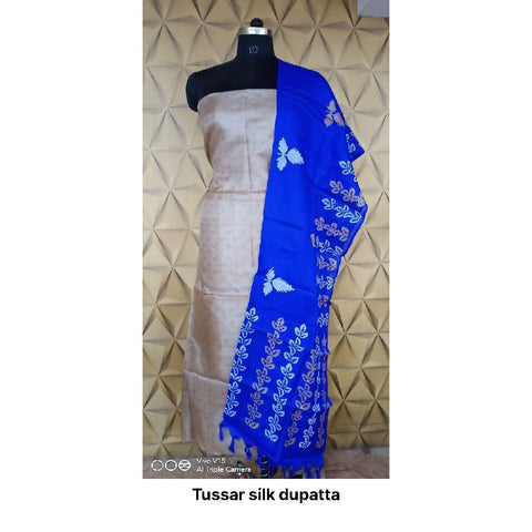 Tussar silk dupatta silkzone