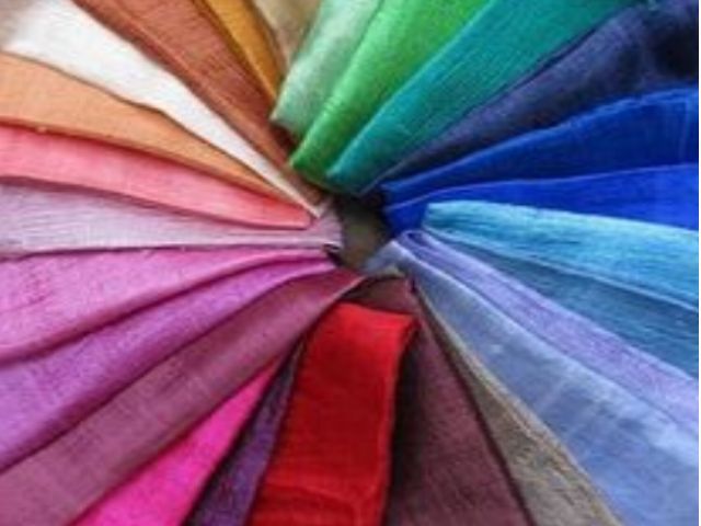 Tussar silk Fabric SILK ZONE