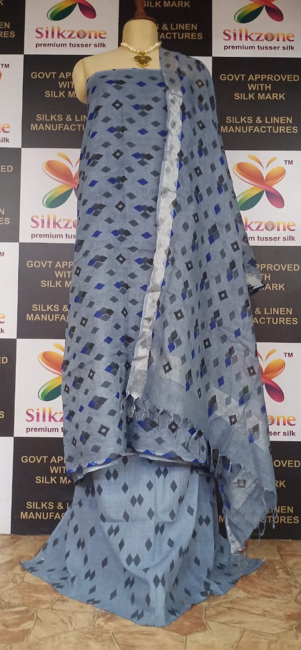 Linen printed suit SILK ZONE