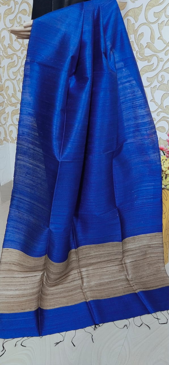 Pure dupion silk saree Quis