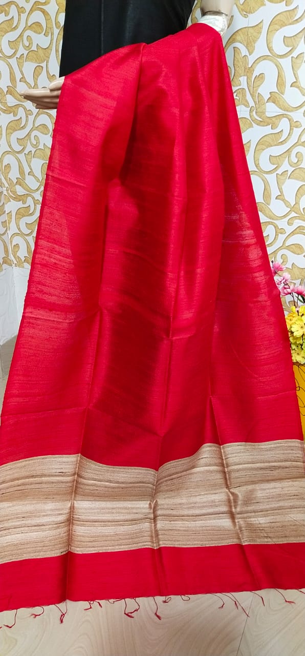 Pure dupion silk dupatta Quis