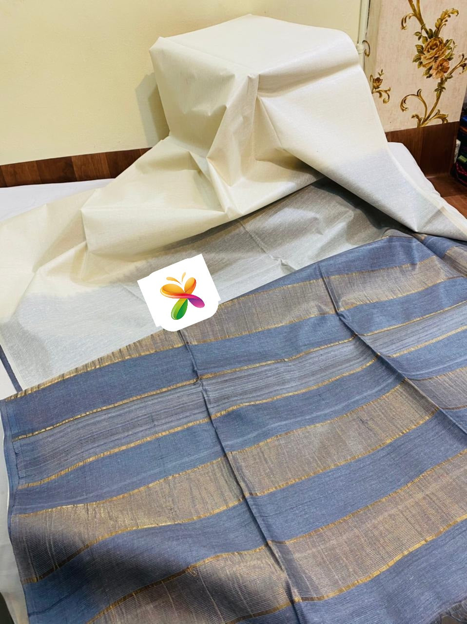 Soft silk fancy saree SILK ZONE